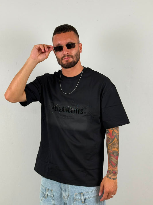 Shirt diamond nera