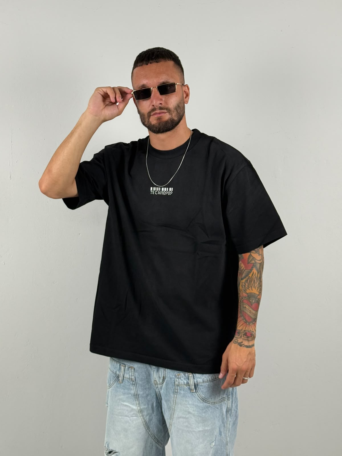 Shirt pop nera
