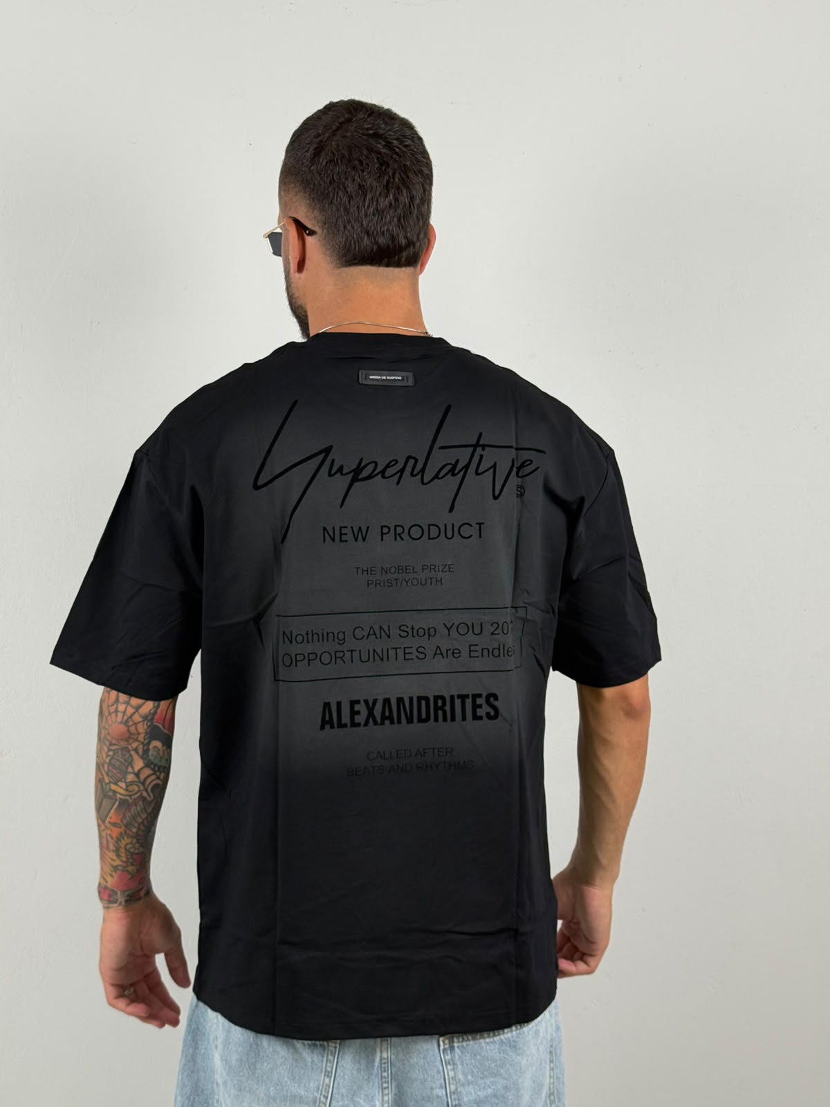 Shirt diamond nera