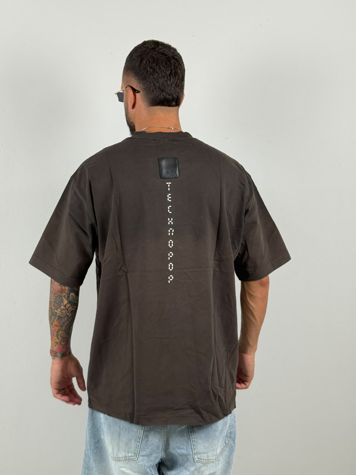 Shirt pop grigio antracite