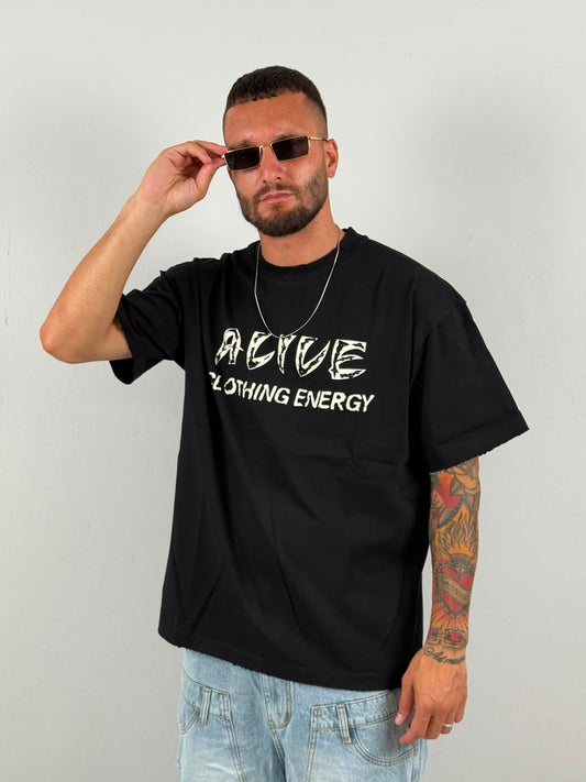 Shirt alive nera
