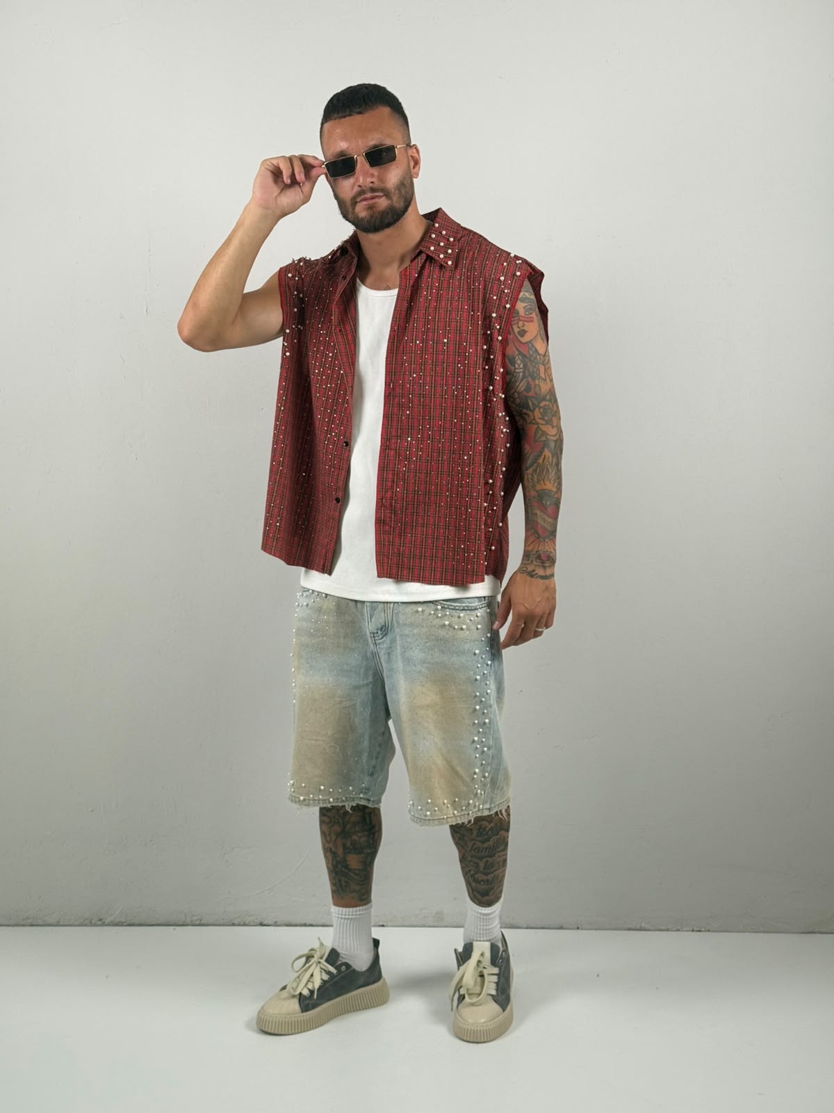 Camicia brillant quadri