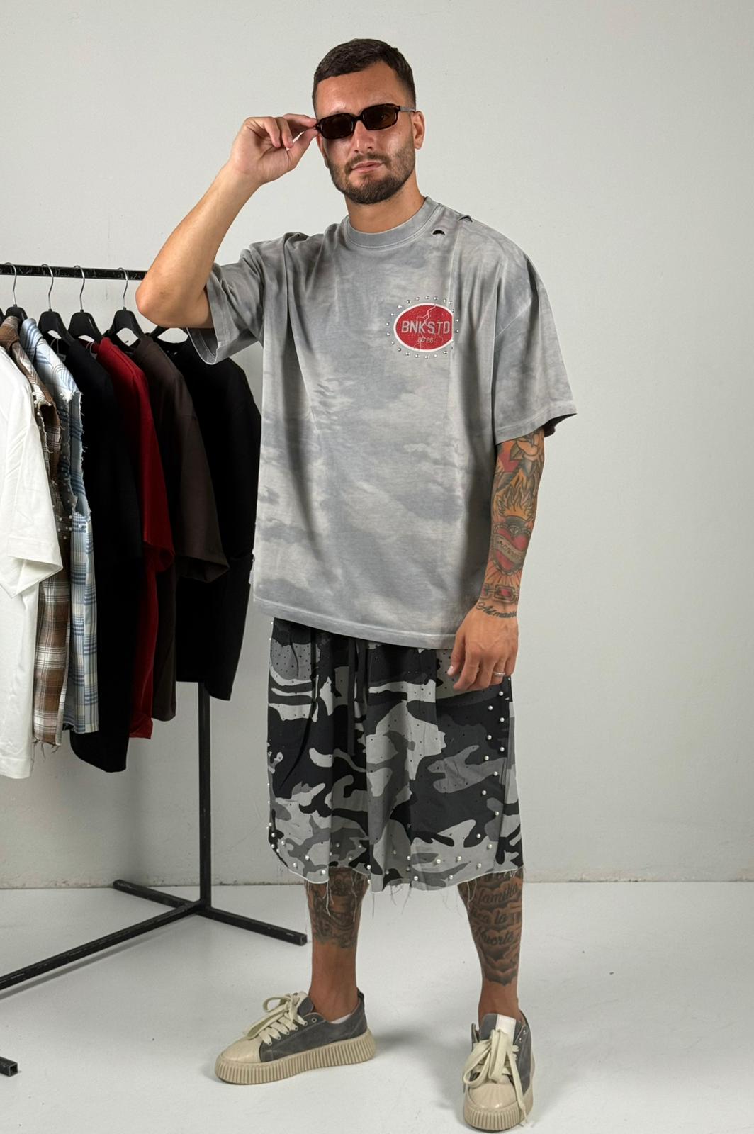 Shirt from mimetica grigio