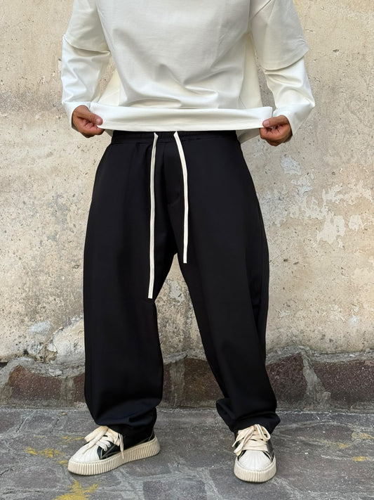 Panta ballon nero