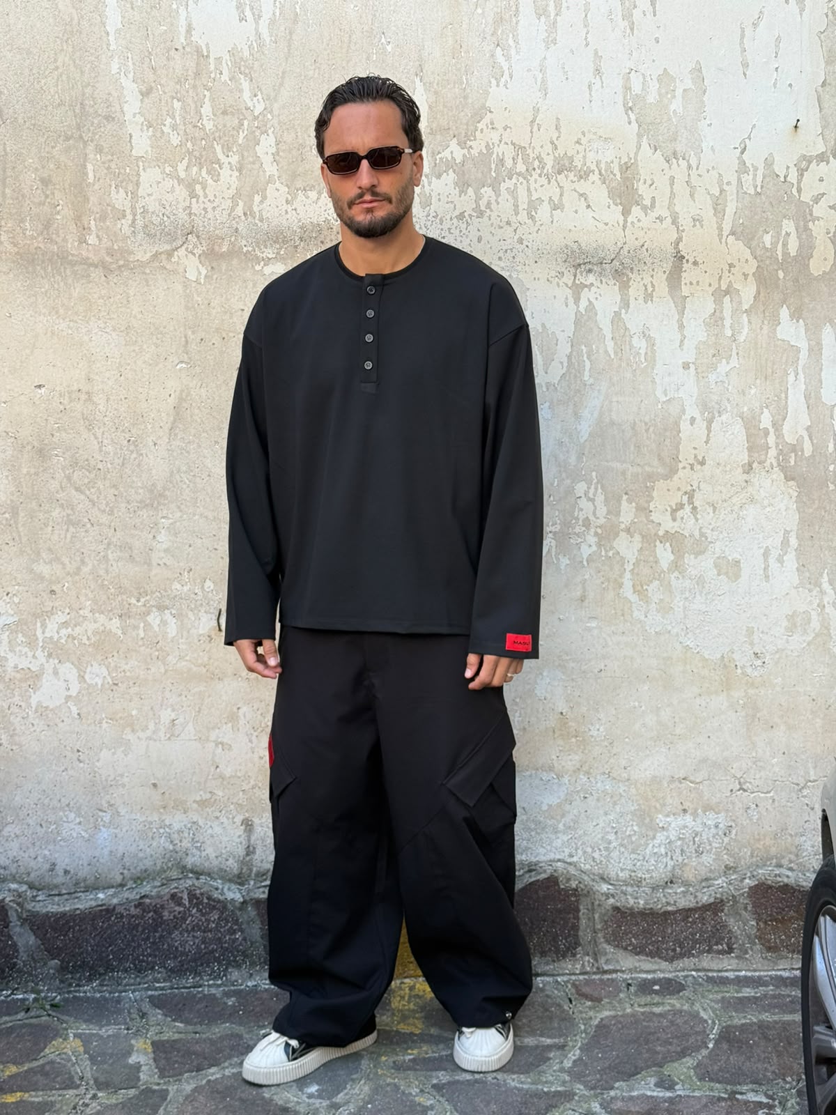 Serafino crop nera msy