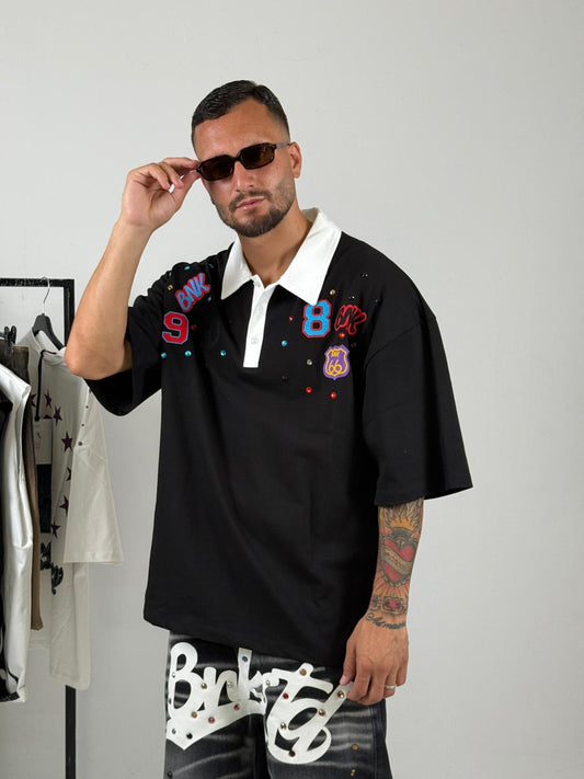 Polo american bunker nera
