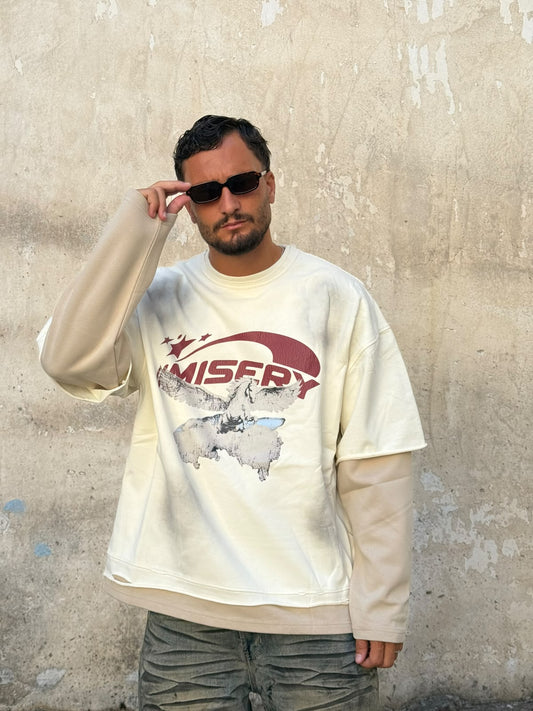 Long  sleeve misery biamca