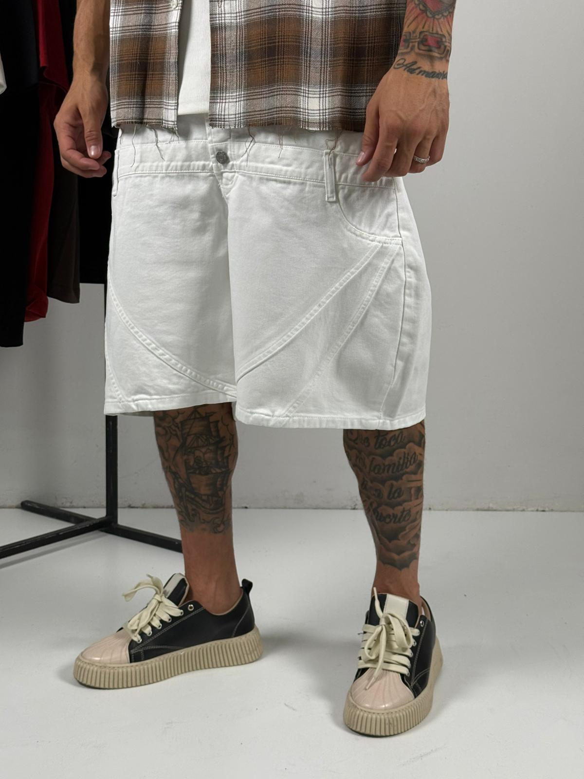 Bermuda bianco double