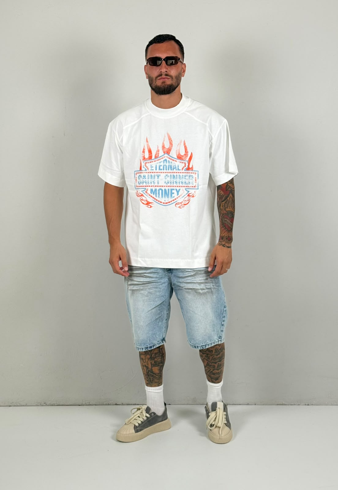 Shirt money fuego bianca