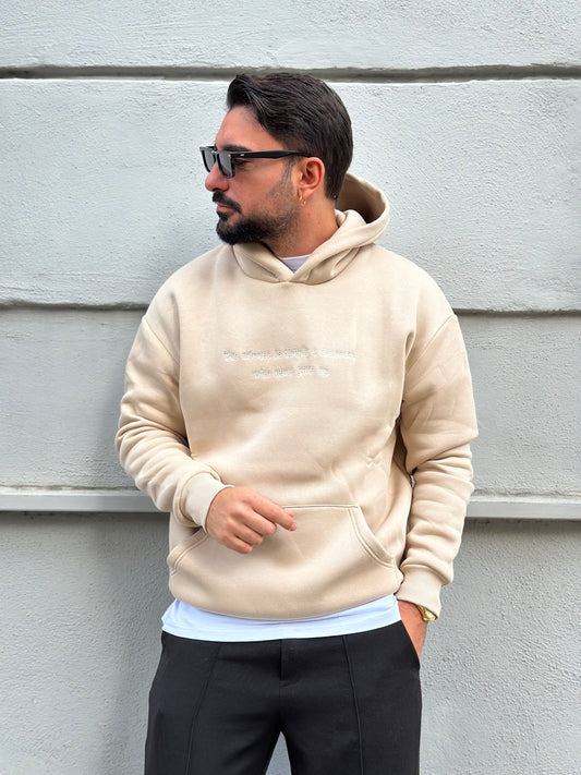 FELPA "WINNER" BEIGE