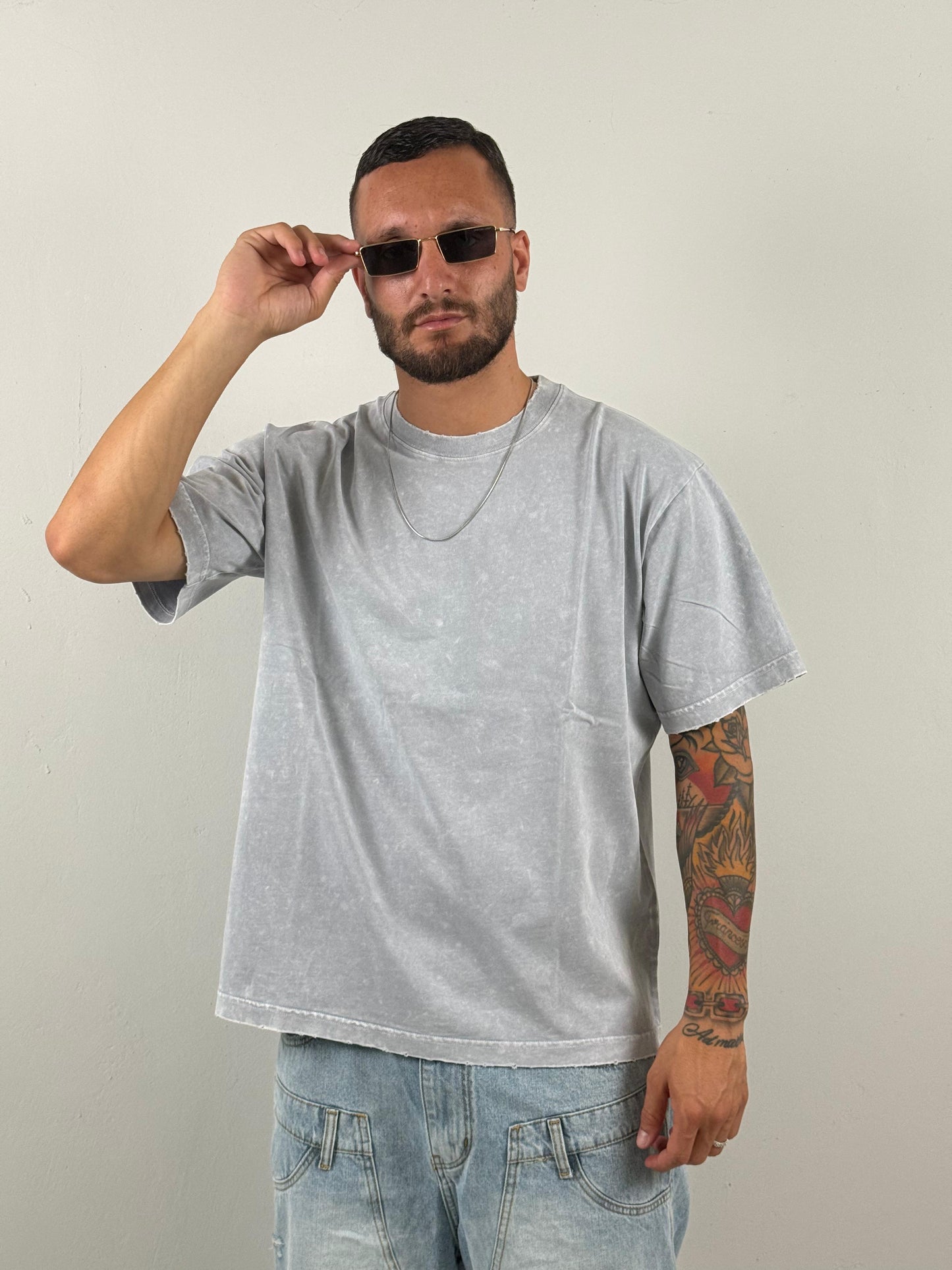 Shirt 888 slavata cemento