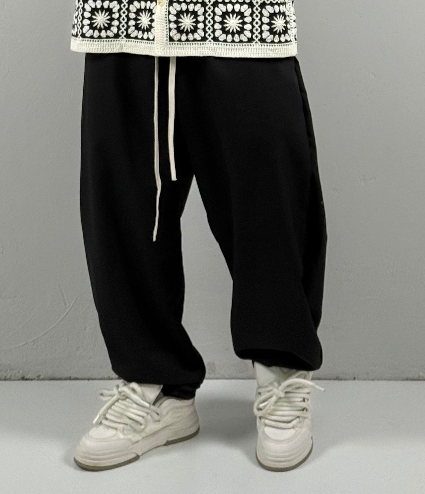 Panta ballon nero